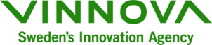 A graphic saying 'Vinnova, Sweden's Innovation Agency'